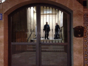  بالصور: تدابير أمنية للحيلولة دون وقوع عمليات انتقامة ضد المساجد في مدينة يافا